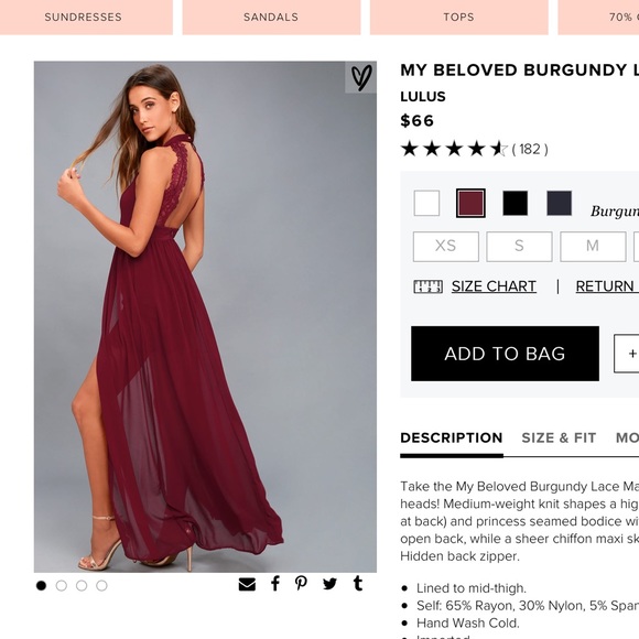 lulus red prom dress